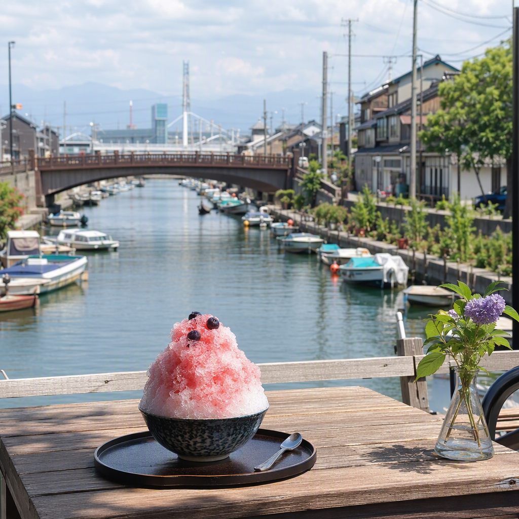 【射水市】30代女性の初デートに。海辺の景色と昼カフェを楽しむ安心プラン