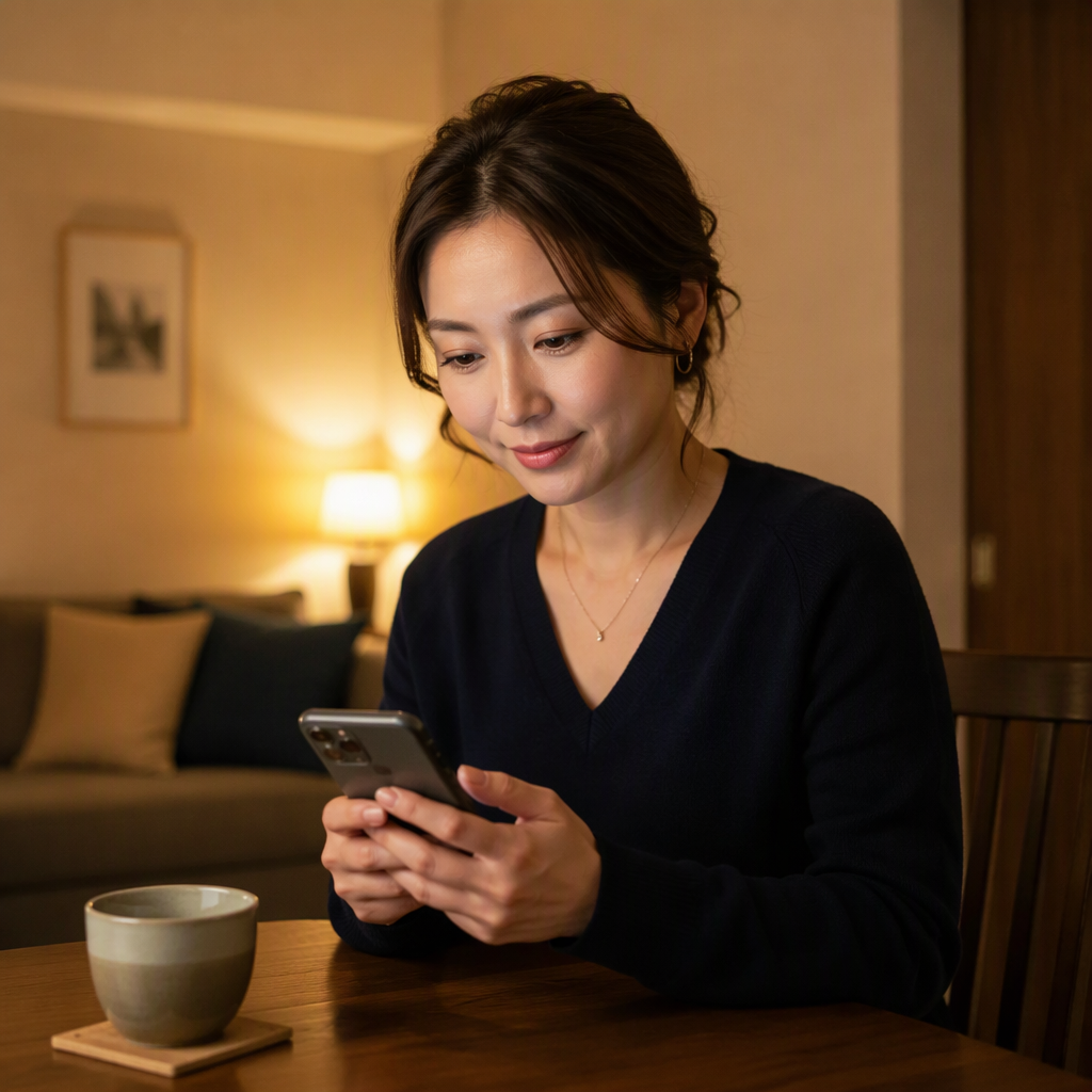 【黒部市】30代女性の仕事帰りに。初対面の夜カフェ選びと会い方