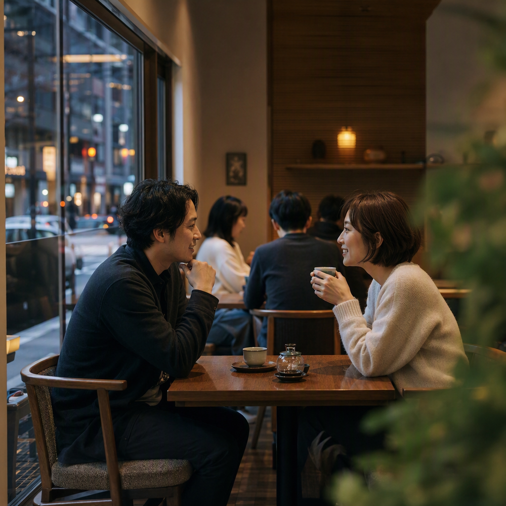 【富山市】40代女性の仕事帰りに。初対面で会いやすい夜カフェの選び方