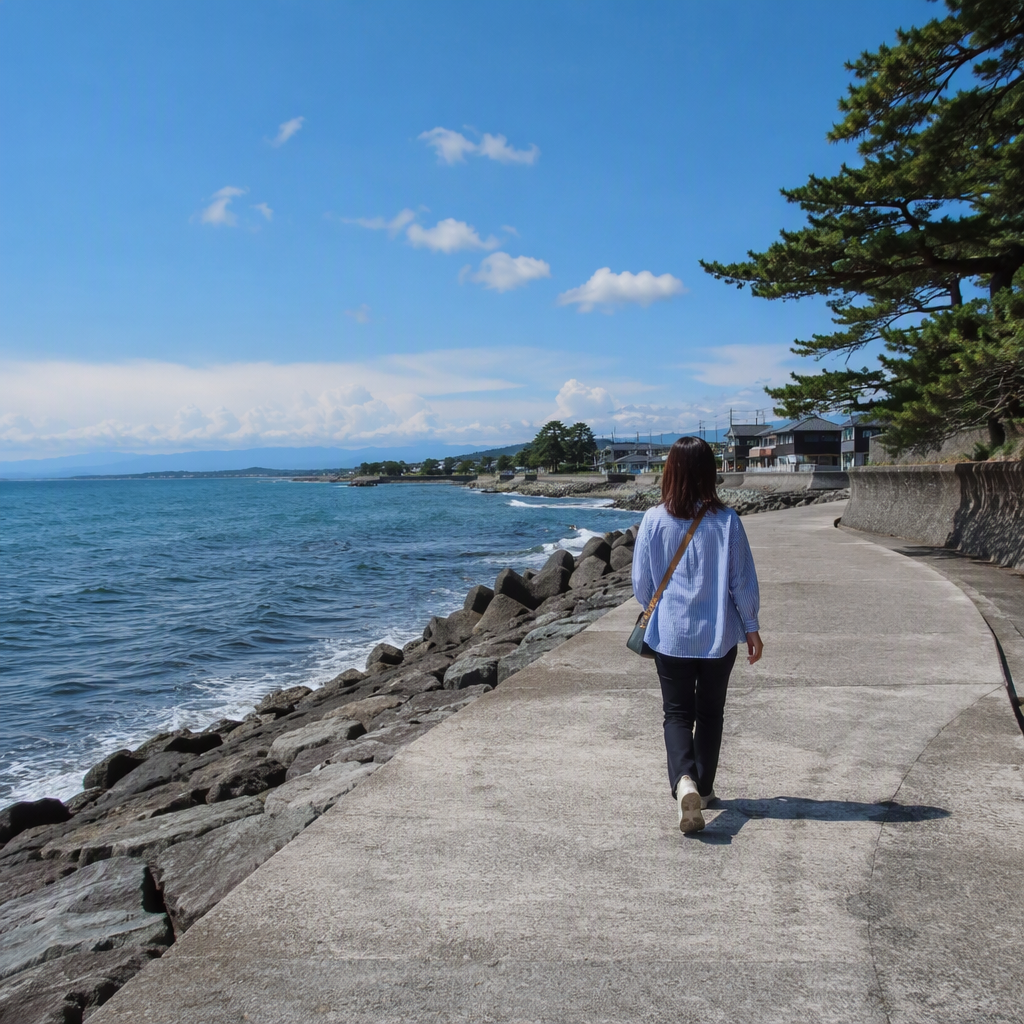 【氷見市】40代女性の海辺ランチとカフェ時間|昼のお出かけ案