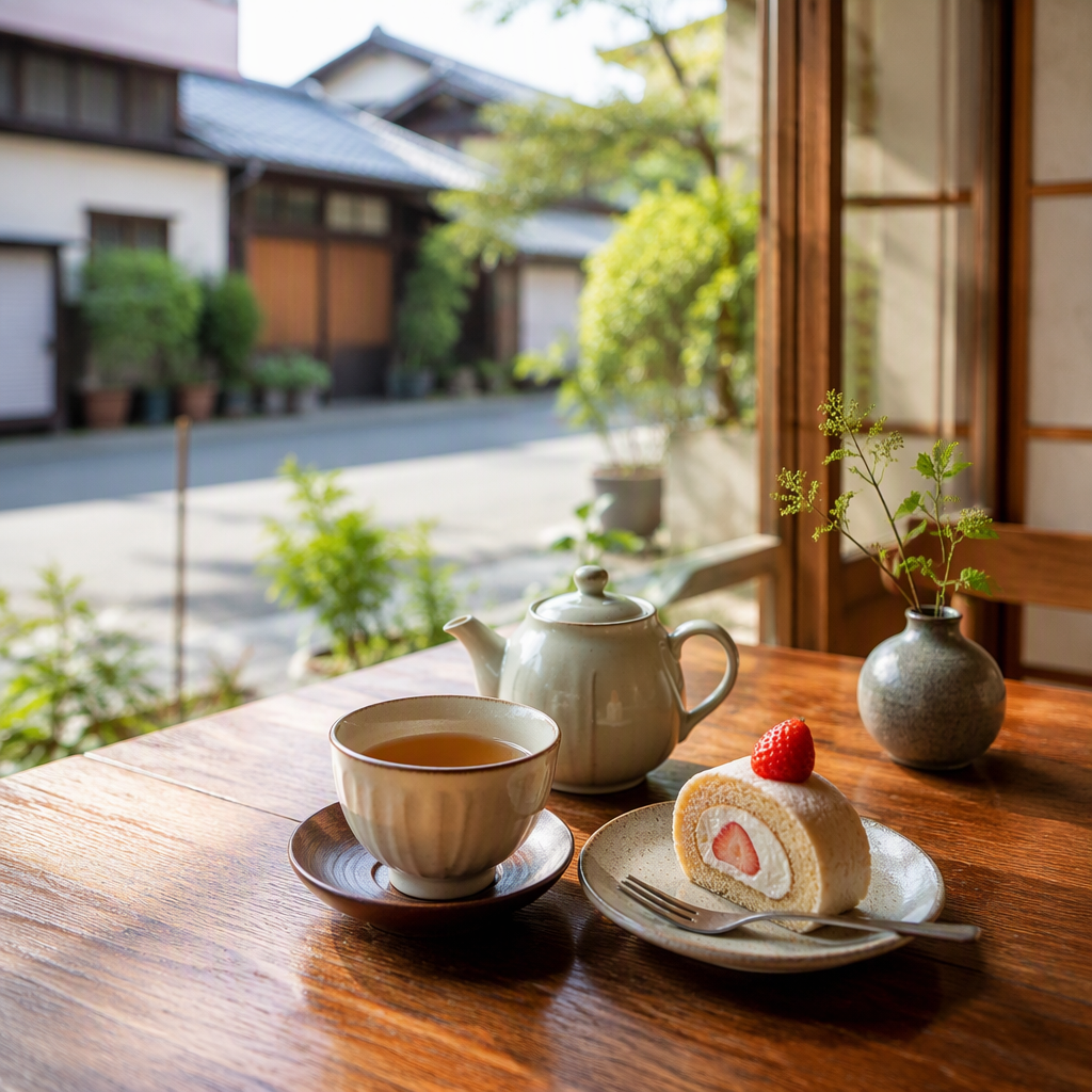 入善町で海とスイーツを楽しむ|40代の昼カフェ案内