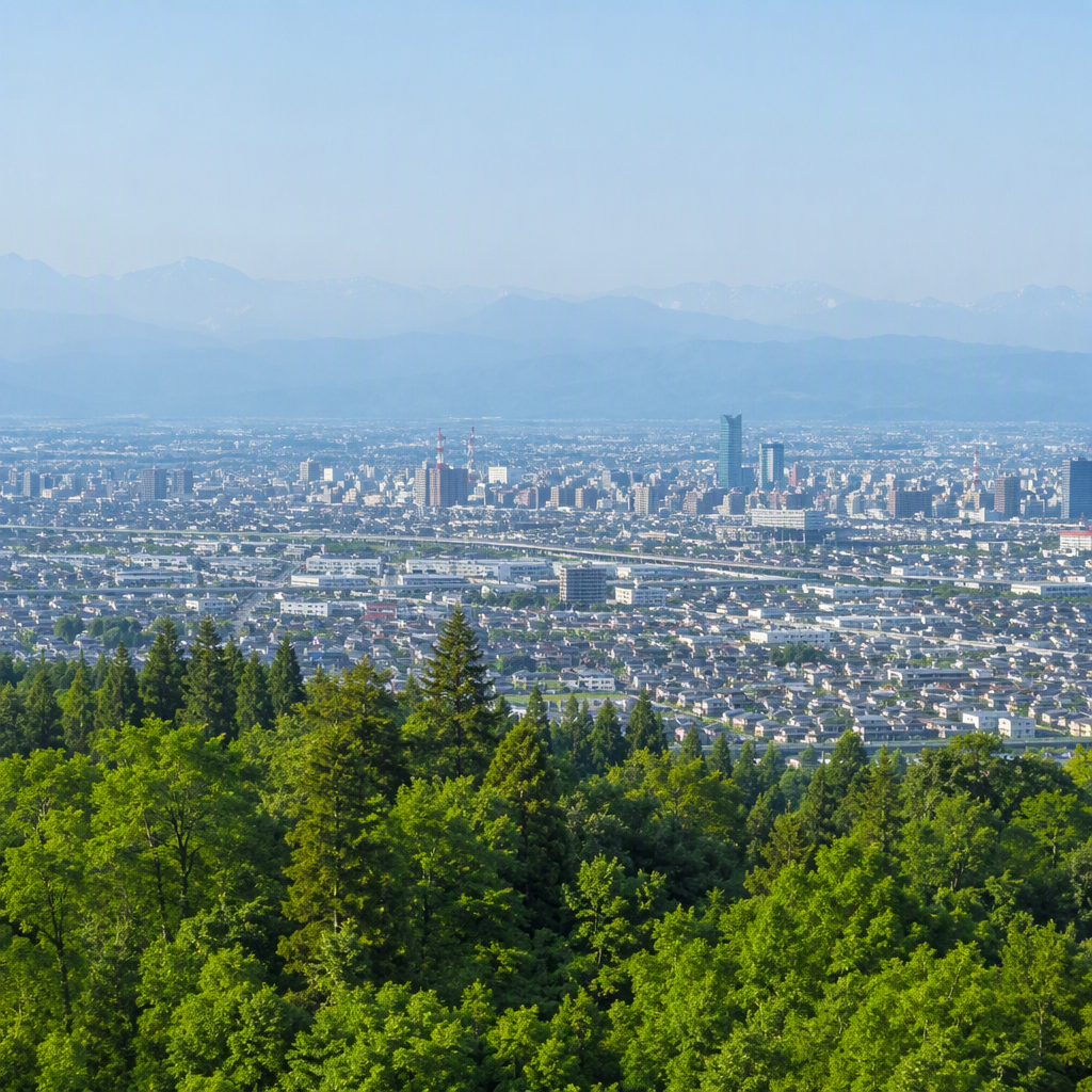 富山市・呉羽山の初デート|景色とカフェを楽しむ安心プラン