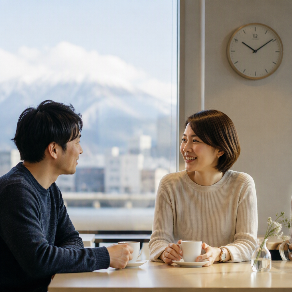富山市・呉羽山の初デート|景色とカフェを楽しむ安心プラン