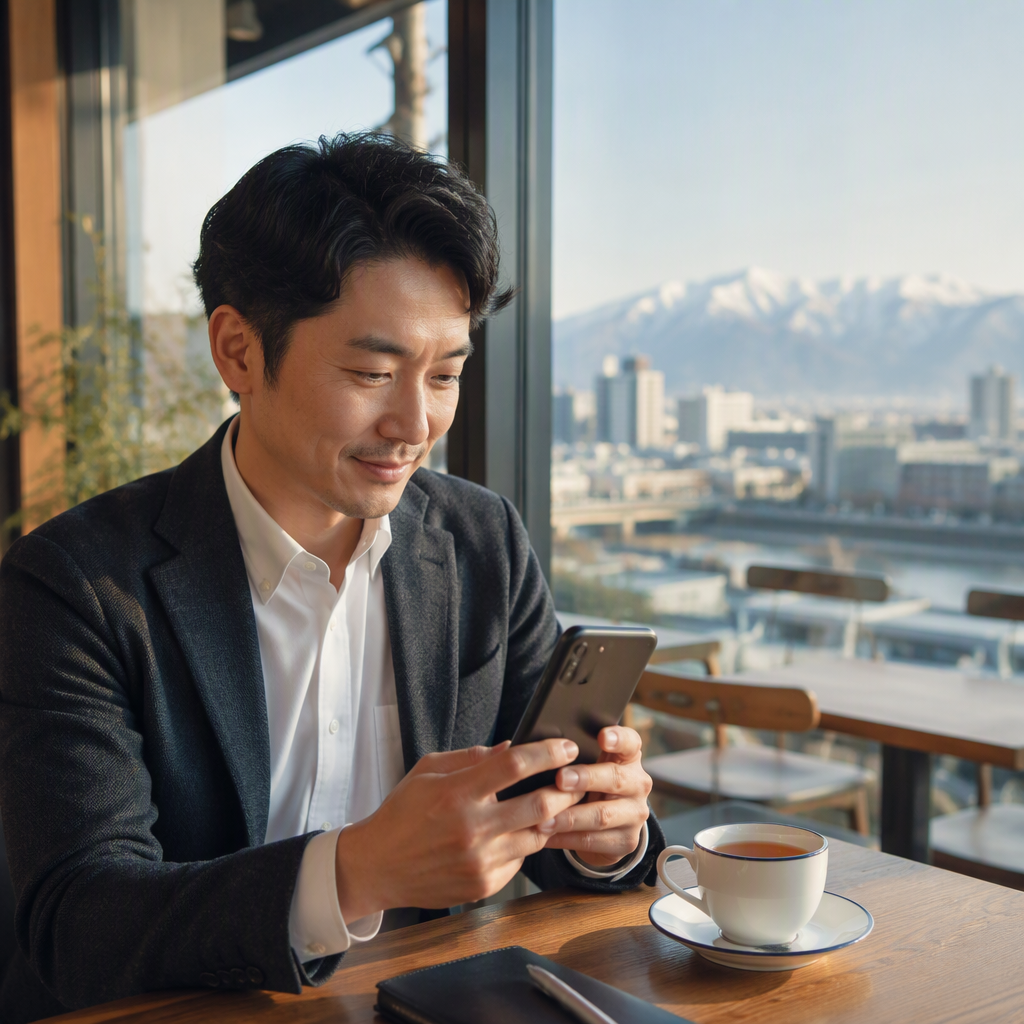 富山市山側の仕事終わり初デート｜夜カフェで1時間の誘い方