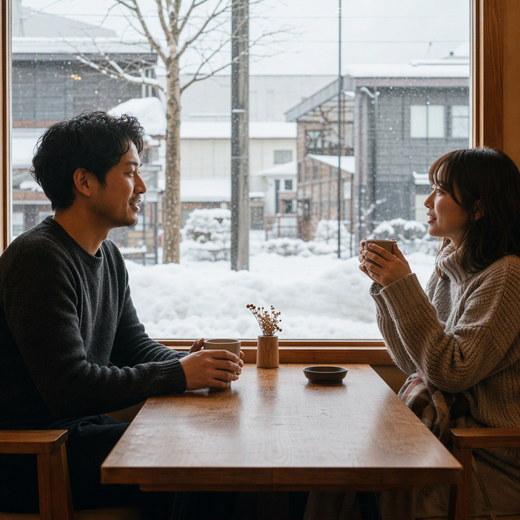 射水市・内川の雨雪デート｜初対面でも誘いやすい屋内プラン