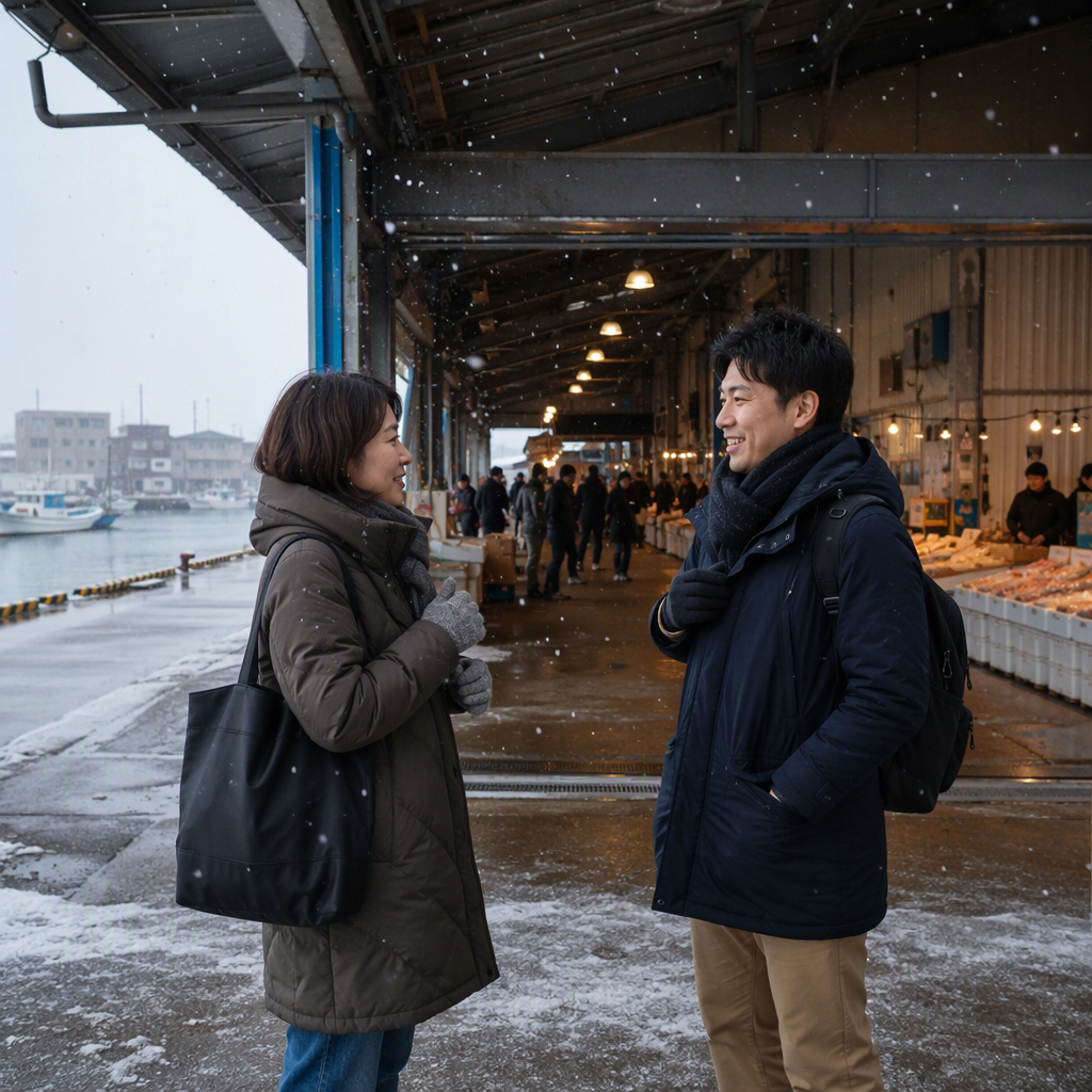 氷見漁港周辺で雨・雪の日に初デート｜安心して会える屋内プラン