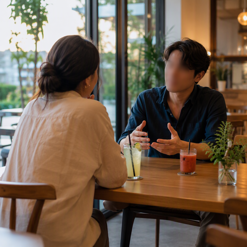 【砺波市】仕事終わりの夜カフェ初デート術|1時間で好印象に