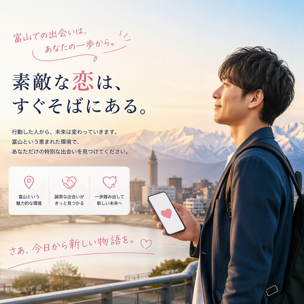富山でワクワクメールを使う恋活術