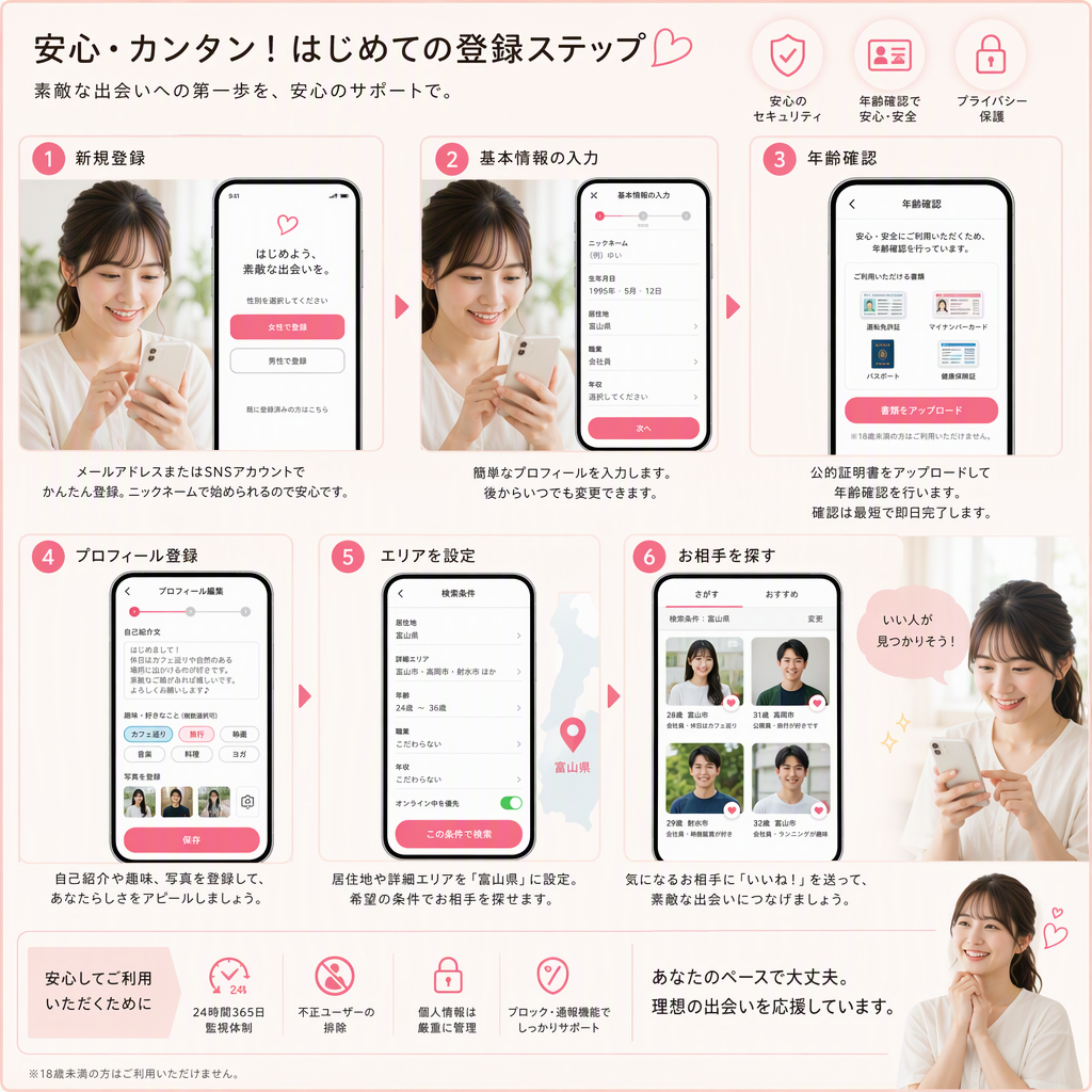 富山で理想の出会いを見つける方法