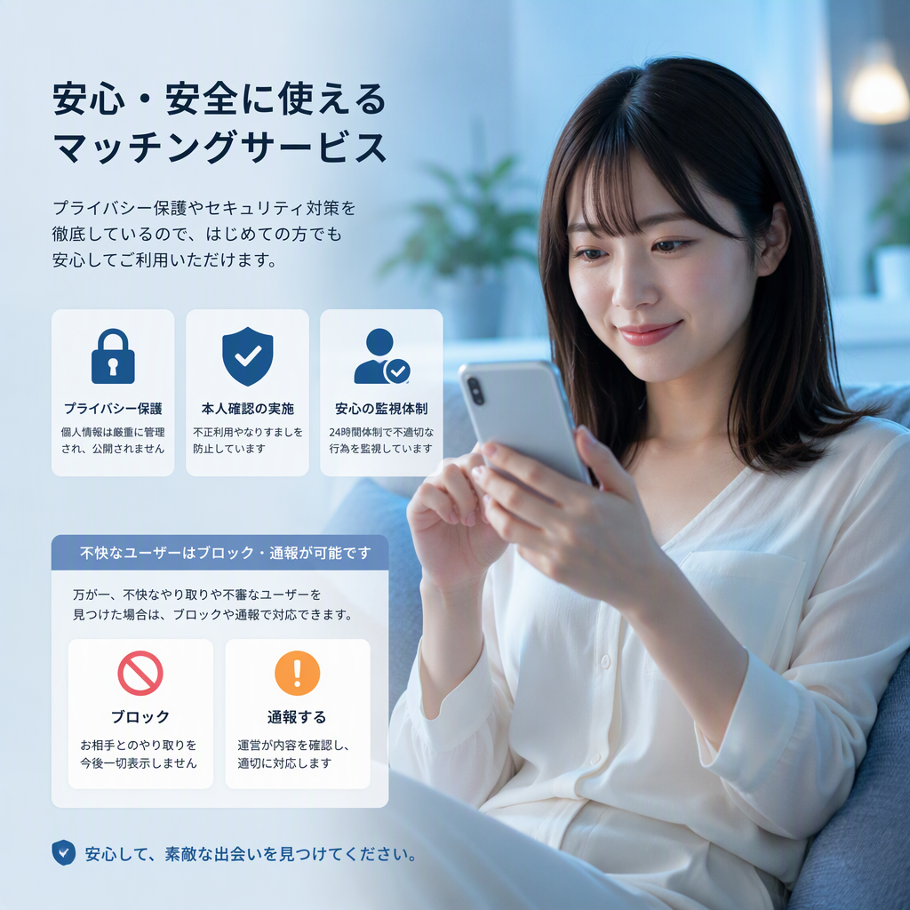 富山で怖くない出会い｜イククル安全活用術