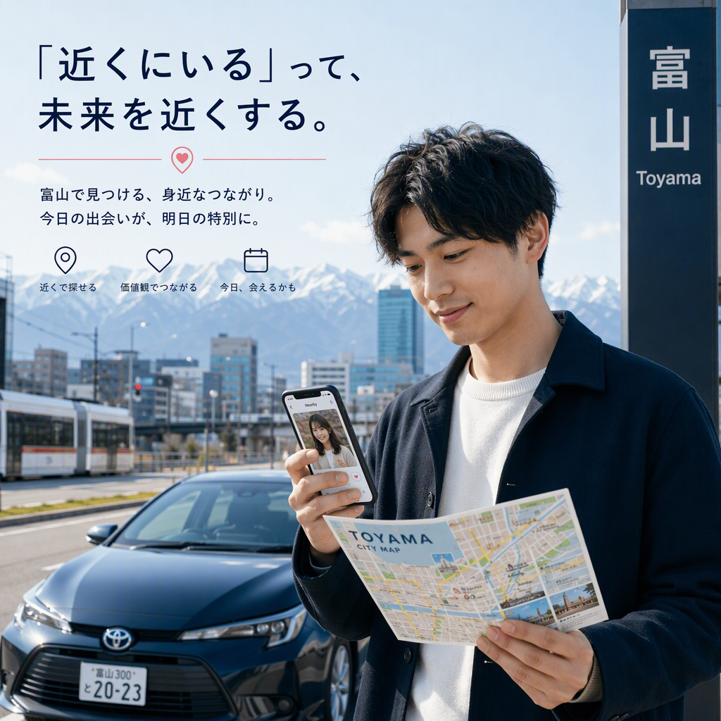富山で出会うならYYCのおさそい活用術