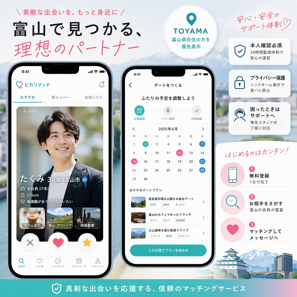 富山男性、ペイターズを使うなら？即会い活用術